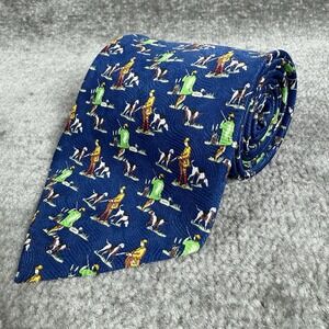 Vintage Modano Tie Bird Dog‎ Hunting Pheasant Quail 59"